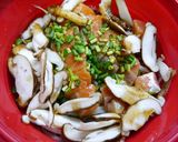 レンジで簡単！銀鮭もやし☆出汁煮作り方3写真
