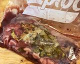ラム肉の赤ワイン煮込み焼き作り方1写真