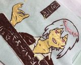 すとぷりジェルくんキャラチョコデコケーキ作り方6写真
