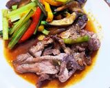 ラム肉の赤ワイン煮込み焼き作り方7写真