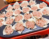 たこ焼き器で簡単焼売！玉ねぎとお肉だけ！作り方5写真