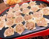 たこ焼き器で簡単焼売！玉ねぎとお肉だけ！作り方7写真