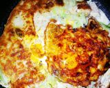 激安！鶏むねのお好み焼き山芋入り作り方10写真