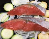 紅鮭と夏野菜のイタリアングリル作り方2写真