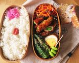 お弁当★旨辛スナップエンドウの豚肉巻き作り方4写真