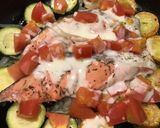 紅鮭と夏野菜のイタリアングリル作り方6写真