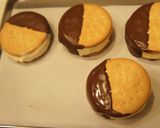 おうちおやつ＊アイスビスケットサンド作り方6写真