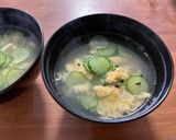 きゅうりと卵でササっとスープ☆作り方5写真