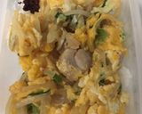 お弁当に親子丼風（汁なし）作り方8写真