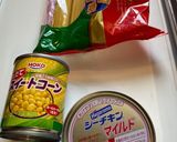 簡単！コーンとツナのスパゲティ作り方1写真