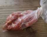 m栄養◎水菜と豚肉の卵入り味噌炒め作り方2写真