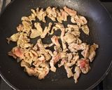 m栄養◎水菜と豚肉の卵入り味噌炒め作り方4写真