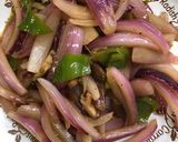 紫玉ねぎのバターポン酢炒め作り方5写真
