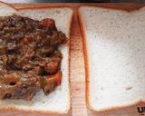 残りのカレーでホットサンド作り方1写真
