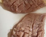 ハーブ香る♡鶏のハニービネガーソテー作り方1写真