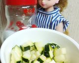 リカちゃん♡ズッキーニの即席浅漬け風ꕤ*作り方4写真