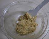 フレッシュミントの葉が入ったクッキー作り方4写真