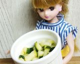 リカちゃん♡ズッキーニの即席浅漬け風ꕤ*作り方7写真