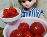 リカちゃん♡ミニトマトの梅肉蜂蜜甘酢漬け作り方5写真