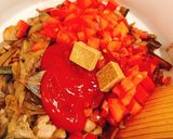 ホールトマト使わない！ビーフストロガノフ作り方7写真