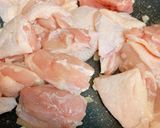 めんつゆで簡単！鶏もものトマト煮込み作り方2写真