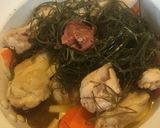 切り昆布と手羽元の梅煮作り方5写真