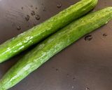 暑い夏に！きゅうりとワカメの酢の物作り方1写真