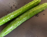 暑い夏に！きゅうりとワカメの酢の物作り方1写真