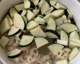 夏野菜を無駄なく使う　自家製福神漬け作り方3写真