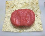 レンジで簡単◎油揚げと生ハンバーグ肉巻き作り方2写真