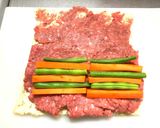 レンジで簡単◎油揚げと生ハンバーグ肉巻き作り方3写真