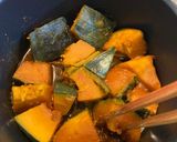 ホクホク味染み カボチャの煮物作り方6写真