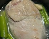 残った汁は味噌汁として！鶏の味噌煮作り方2写真