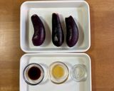 洗い物なし！ポリ袋で湯煎『甘い蒸しナス』作り方1写真