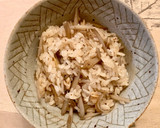 ごぼうとあさりの炊き込みご飯作り方5写真