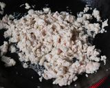 丼にも♪鶏ミンチ糸コン夏野菜の甘辛炒め作り方3写真