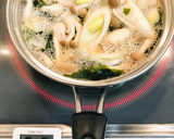 ヘルシーしめじとネギとワカメのお味噌汁作り方3写真