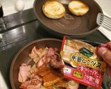 【試作品】奇抜な試み 豚骨バーガー作り方1写真