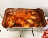 メスティンで作るキムチチゲうどん作り方2写真