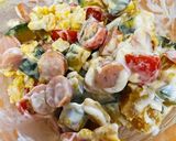 ホットでも美味しい！簡単カボチャのサラダ作り方4写真