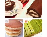 油脂無し材料4つ！簡単ロールケーキ作り方17写真