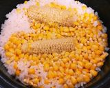調味料は塩だけ！絶品とうもろこし御飯作り方3写真