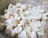 カリフラワーのやみつきカレー風味フリット作り方2写真