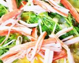 めちゃ簡単♪えひたまカニと豆苗の春巻き作り方3写真
