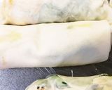めちゃ簡単♪えひたまカニと豆苗の春巻き作り方6写真