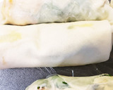 めちゃ簡単♪えひたまカニと豆苗の春巻き作り方6写真