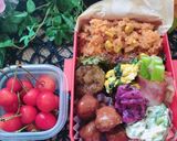 高校1年女子お弁当♡2020.06.24作り方1写真