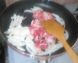 ケバブ焼肉♪牛コマ切れで♪フライパンで♪作り方3写真
