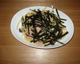 おさかなソーセージでスパゲティ作り方5写真