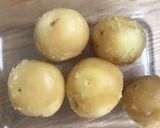 ビーツでピンク色のポテトサラダ作り方1写真